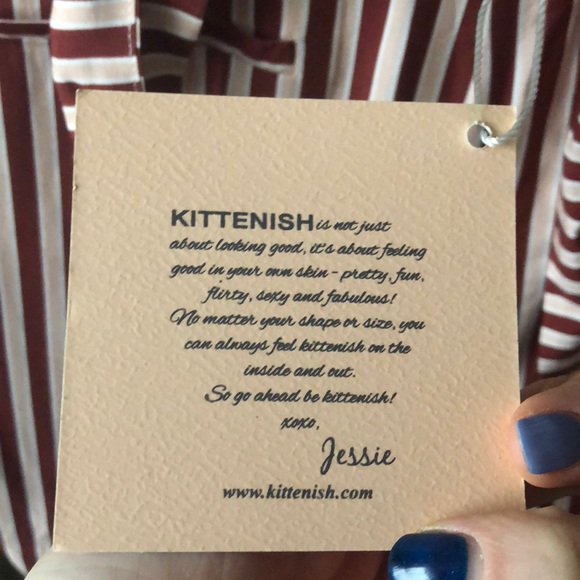 Kittenish pink, maroon, & white Co-Ord set. - Picture 7 of 8